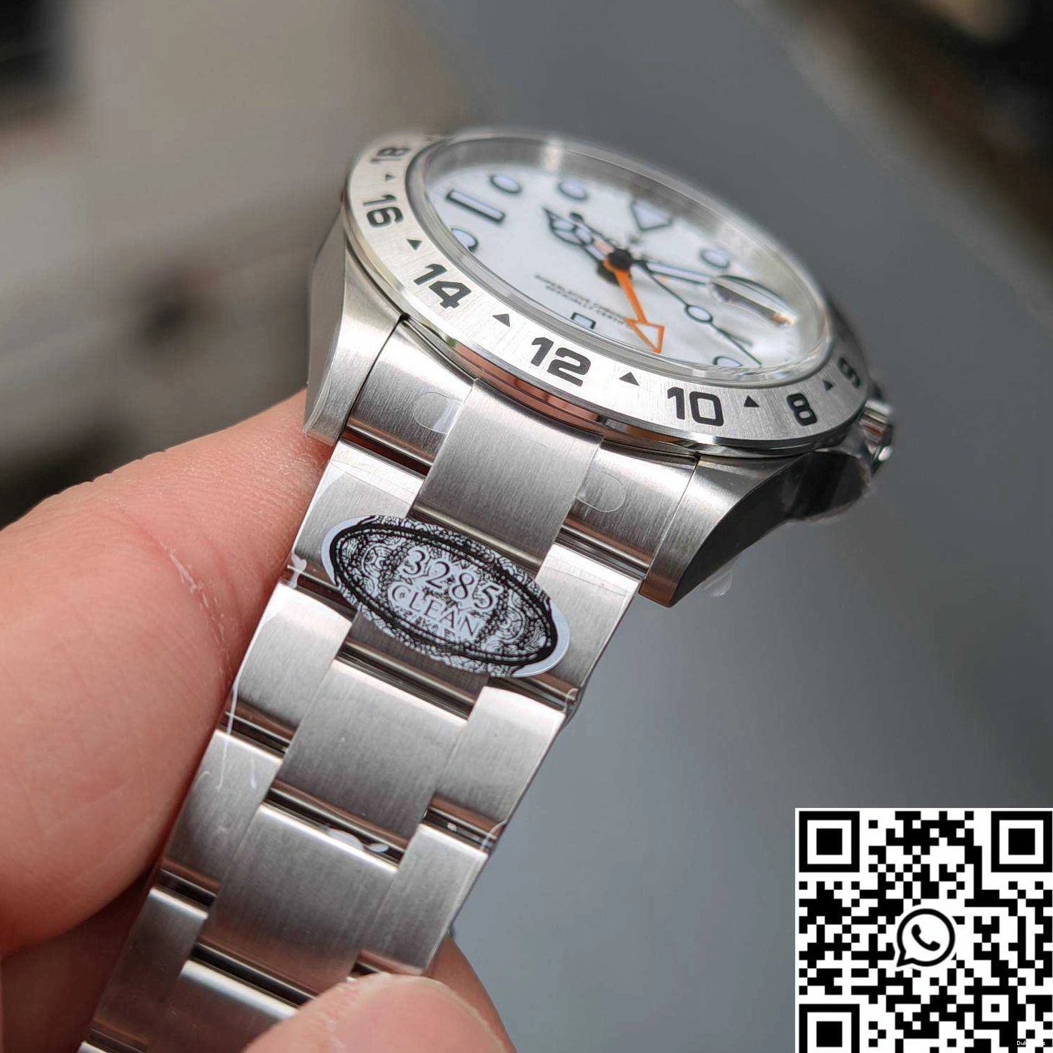 Steel Factory M226570-0001 White Explorer Stainless Rolex Clean Dial 1116